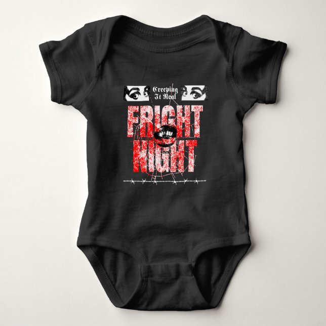 FRIGHT NIGHT  BABY BODYSUIT (Front)