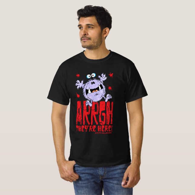 Frightened Fred T-Shirt (Front Full)