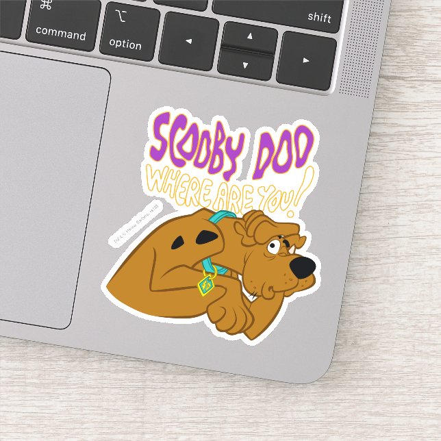 Frightened Scooby-Doo (Detail)