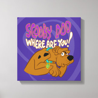 Frightened Scooby-Doo Canvas Print