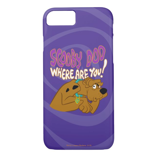 Frightened Scooby-Doo Case-Mate iPhone Case (Back)
