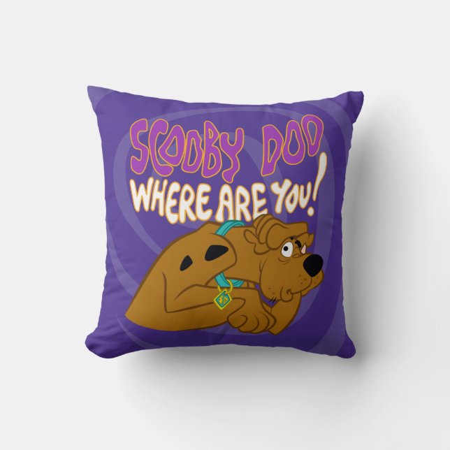 Frightened Scooby-Doo Cushion (Front)