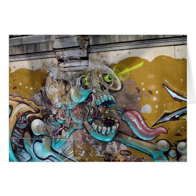 Frightened Skull (Front Horizontal)