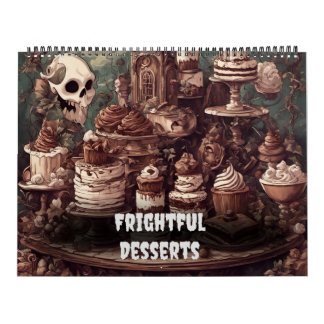 Frightful Desserts by Ivy and Bat Gothic Art Calendar