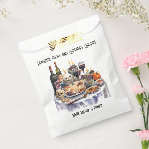 Frightful Feasts and Goodies Galore Halloween Favour Bags