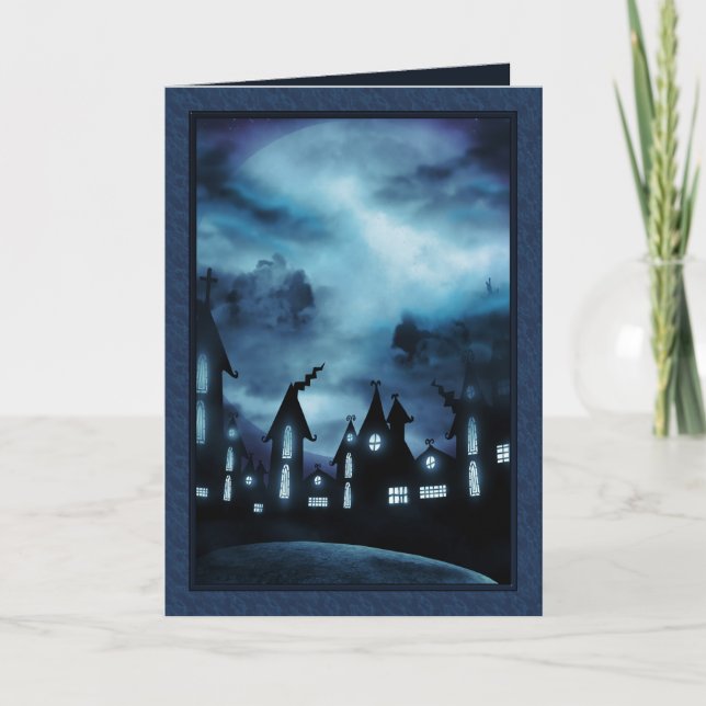 Frightful Halloween Night Card (Front)