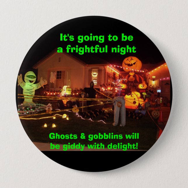 Frightful night button (Front)