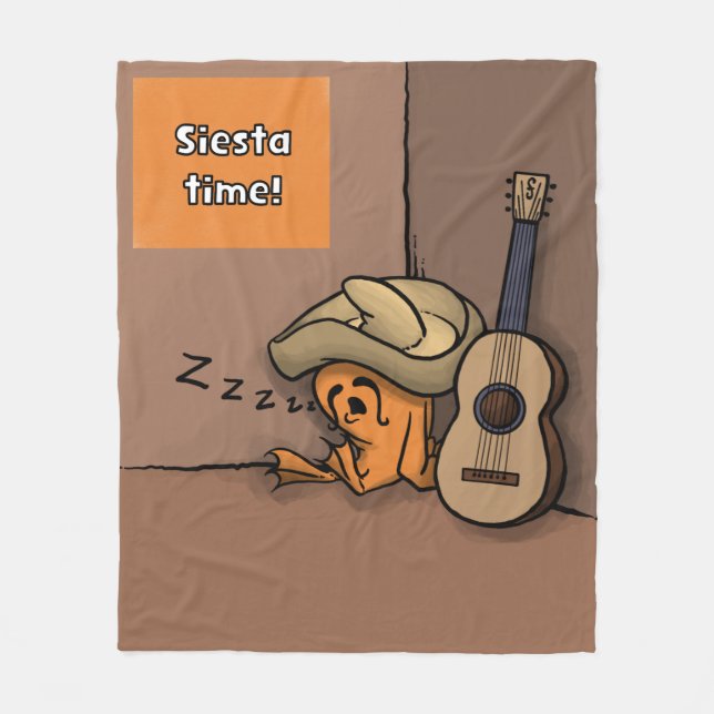 Frijole Frog Siesta Medium Blanket (Front)