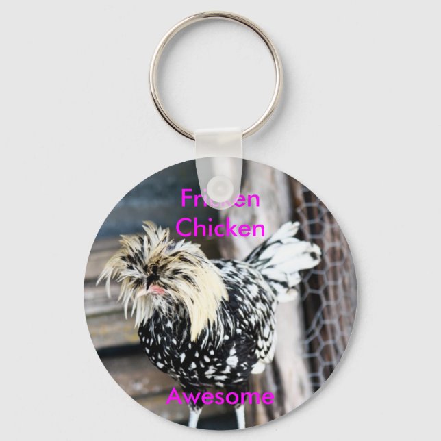 Friken Chicken Key Ring (Front)