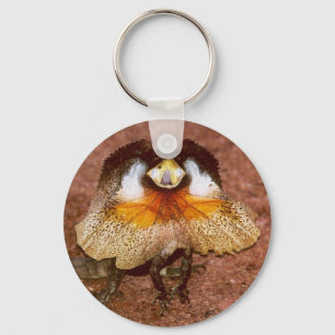 Frilled Lizard - Chlamydosaurus kingii Key Ring