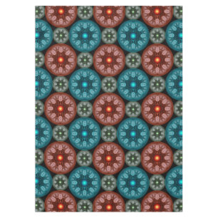 Frilliy colourful decoration tablecloth