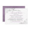 Frilly Elegant Lavender Wedding Rehearsal Dinner
