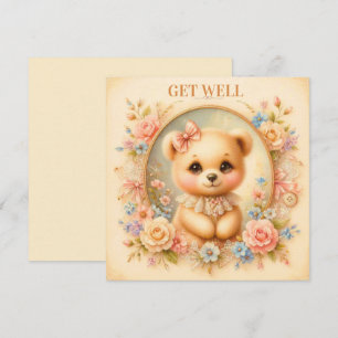 Frilly Teddy Get well
