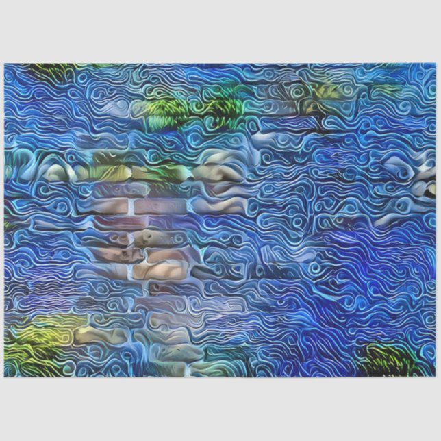 Fringe Heaven and Earth Dream Art Collection Tissue Paper (Front)