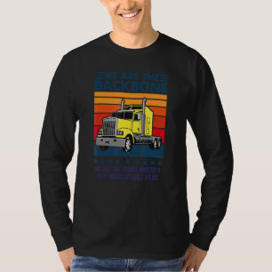 Fringe Minority Truckers Backbone Of The World T-Shirt