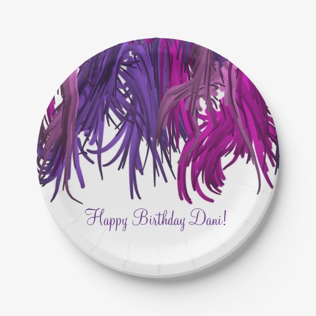 Fringe! Paper Plate (Front)