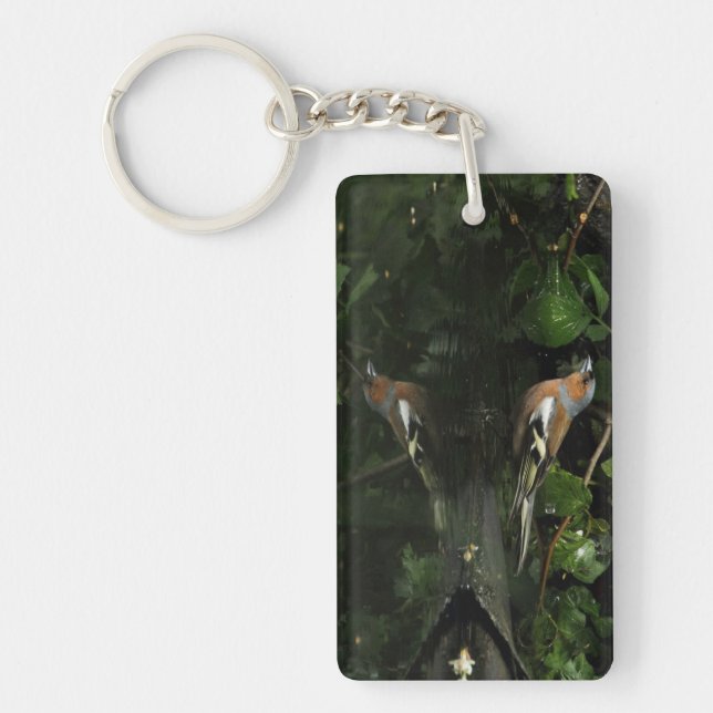 Fringilla coelebs key ring (Front)