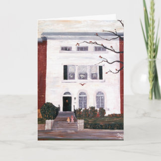 Frip front house kids holiday card