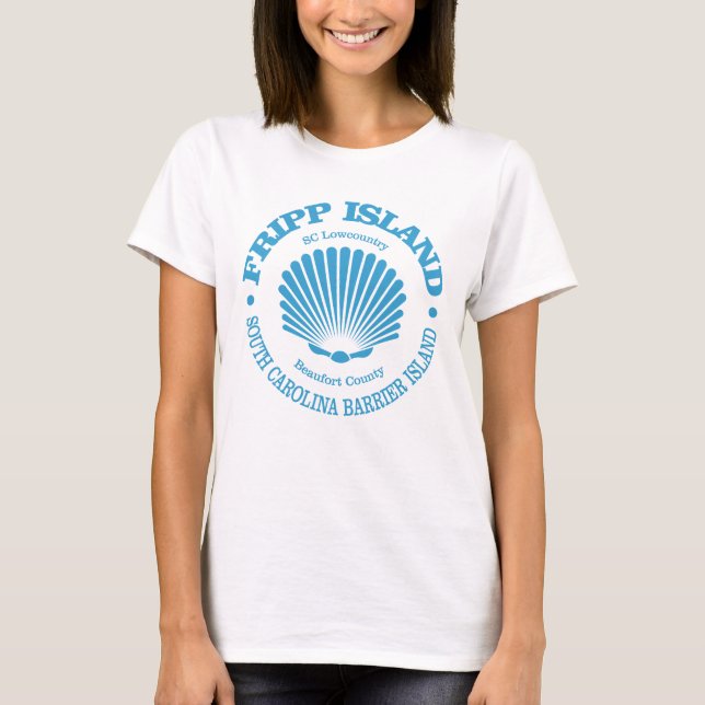 Fripp Island (seashell) T-Shirt (Front)