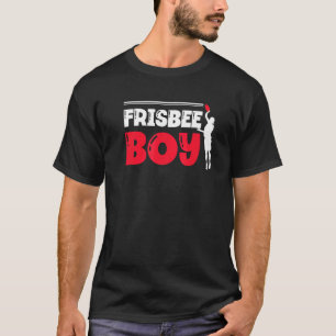 Frisbee Boy Ultimate Frisbee Player Disc Sports T-Shirt