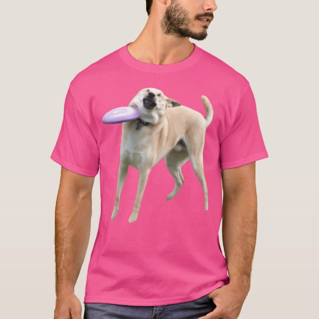 Frisbee Dog T-Shirt (Front)