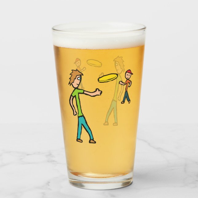 Frisbee Glass (Front Filled)