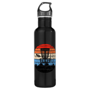 Frisbee Golf Disc Golf Retro 710 Ml Water Bottle