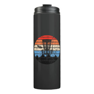 Frisbee Golf Disc Golf Retro Thermal Tumbler