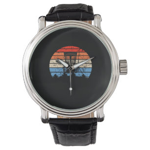 Frisbee Golf Disc Golf Retro Watch