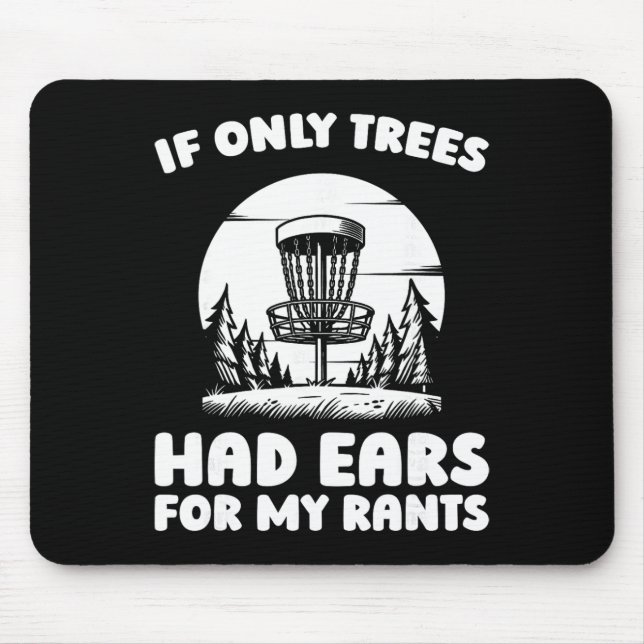 Frisbee Golf Disc - Outdoor Sport Tree _2  Mouse Pad (Front)