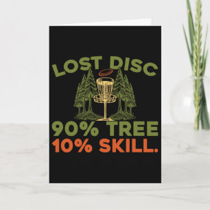 Frisbee Golf Disc Outdoor Sport - Tree Card