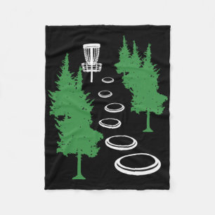 Frisbee Golf Frolf Golfer Disc Golf _3  Fleece Blanket