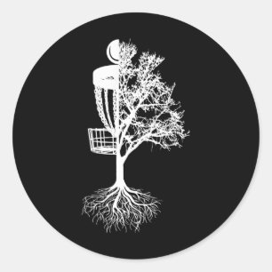 Frisbee Golf Frolf Golfer Disc Golf  Classic Round Sticker