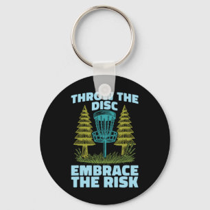 Frisbee Golf Outdoor Sport - Disc Golf  Key Ring