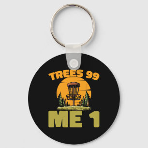 Frisbee Golf - Outdoor Sport Disc Tree Key Ring