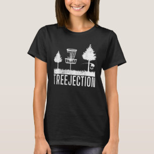 Frisbee Golf Treejection Disc Golf T-Shirt