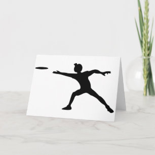 Frisbee Greeting Cards