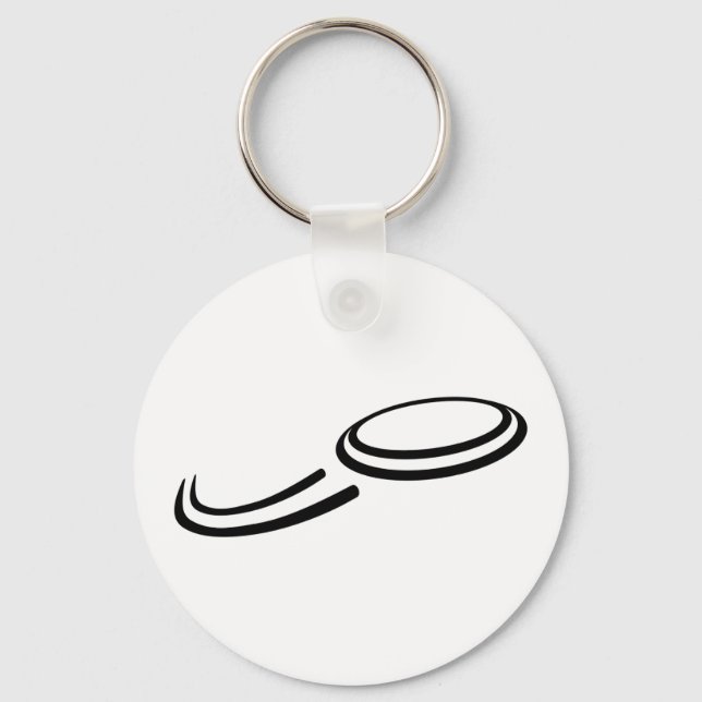 Frisbee Key Ring (Front)