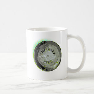Frisbee Pie Tin Earth Colours Coffee Mug
