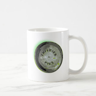 Frisbee Pie Tin Earth Colours Coffee Mug