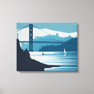 FRISCO BAY #1 CANVAS PRINT