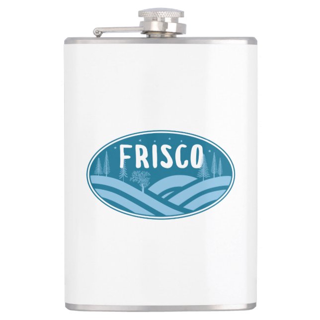 Frisco Colorado Outdoors Hip Flask (Front)