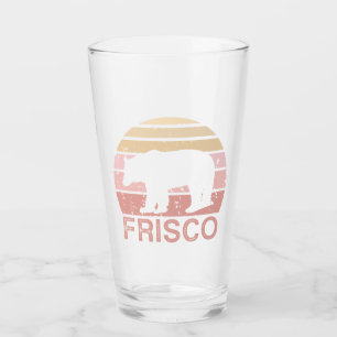 Frisco Colorado Retro Bear Glass