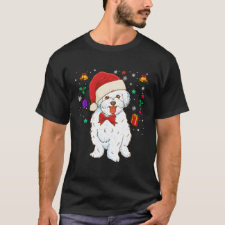 Frise Dog Lover Funny Xmas Puppy Gift For Christma T-Shirt