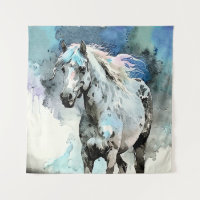 Frisky Appaloosa Mare Watercolour
