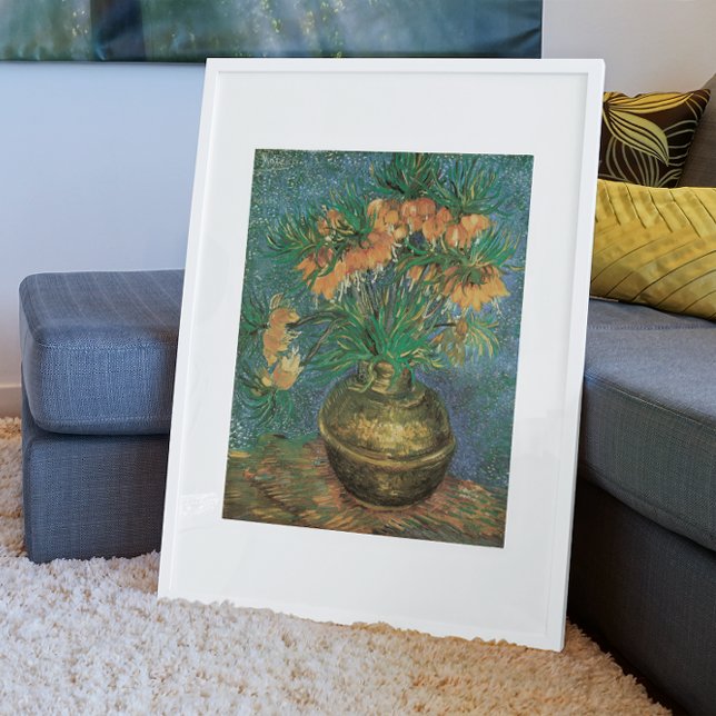 Fritillaries in a Copper Vase by Vincent van Gogh Poster (Creator Uploaded)