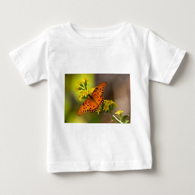 Fritillary Gulf Butterfly Gifts and Apparel Baby T-Shirt (Front)