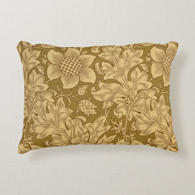 'Fritillary' wallpaper design, 1885 Decorative Cushion (Front)