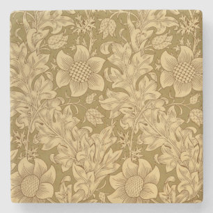 'Fritillary' wallpaper design, 1885 Stone Coaster