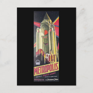 Fritz Lang Metropolis Postcard